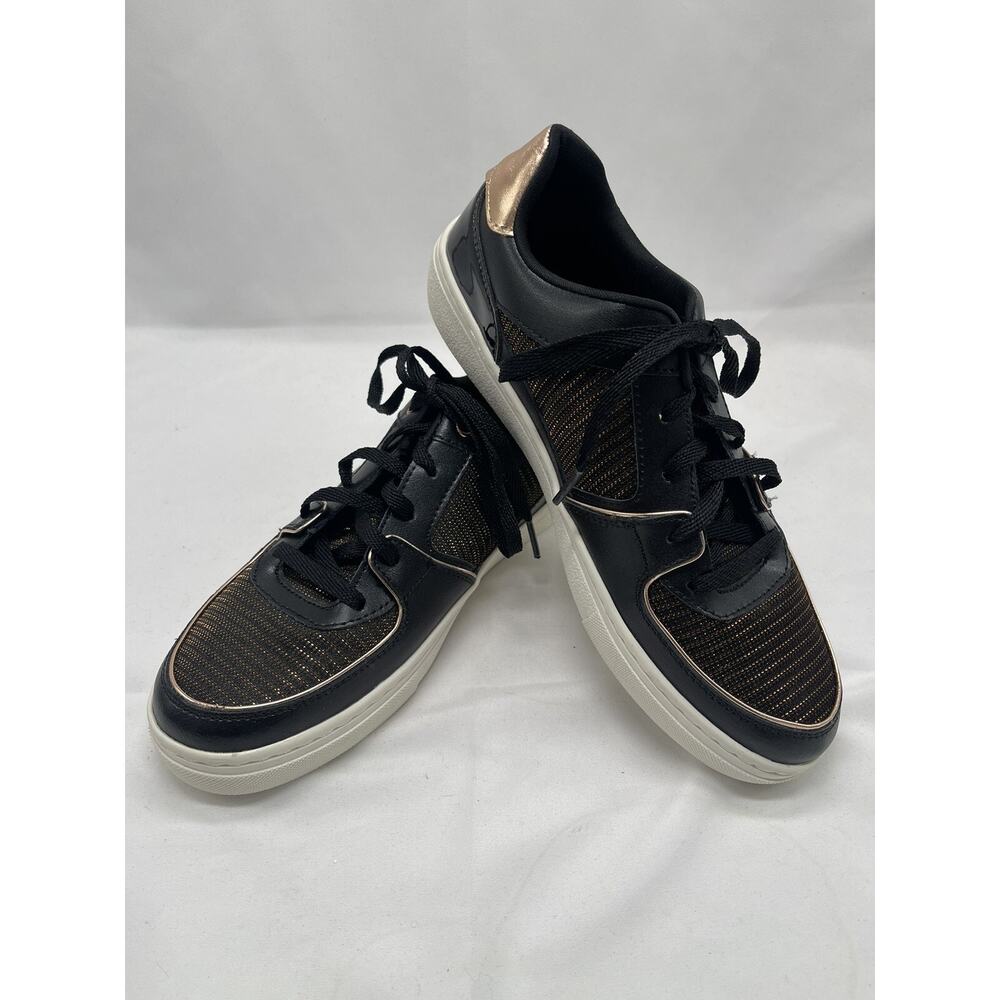 Skechers Eyez On Her Size 8.5 W Black/Rose Gold Sneakers Women’s New In Box